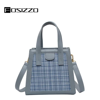 

FOSIZZO Bags For Women 2020 New Luxury Handbags Fashion French Shoulder Bag Women elegant Crossbody Bag Black FS5154