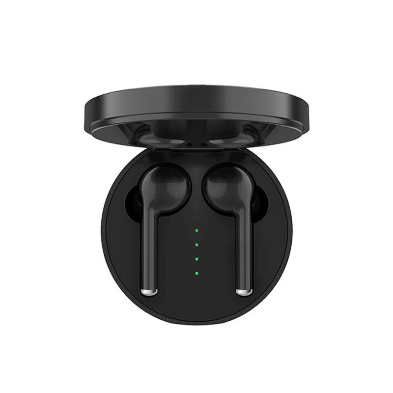TW40 TWS Беспроводные Bluetooth 5,0 наушники Super Bass 6D 3D Hi-Fi стерео гарнитура Handsfree Вызов Спорт двойные наушники встроенный HD - Цвет: black
