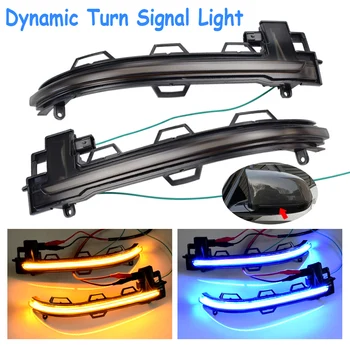 

LED Dynamic Turn Signal Blinker Flowing Water Blinker Flashing Light For BMW X3 X4 X5 X6 F25 LCI F26 F15 F16 2014 - 2018