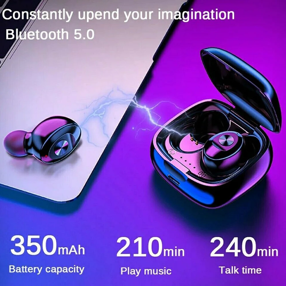 XG12 TWS стерео беспроводные наушники Bluetooth 5,0 наушники HIFI Звук спортивные наушники гарнитура игровая гарнитура с микрофоном для телефона