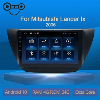 

Lancer Ix Android 9.0 Gps Navigation Car Stereo Autoradio For 2006 Mitsubishi Lancer Ix