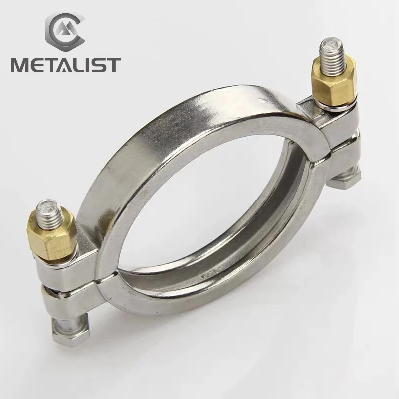 Металлист " SS304 нержавеющая сталь высокого давления Tri clamp санитарно фитинг трубы для 64 мм OD наконечник