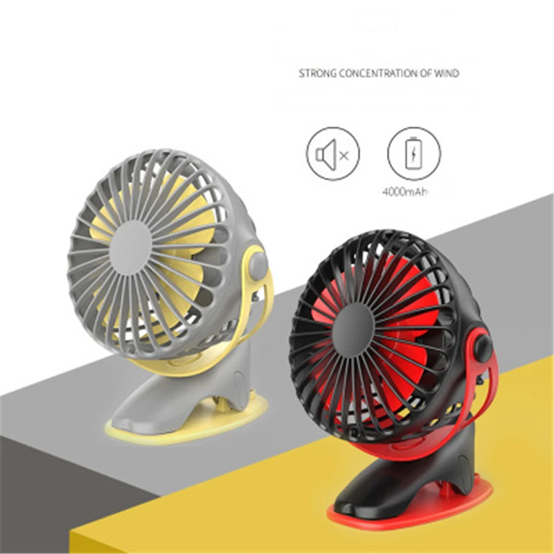 

Aire Acondicionado portatil Mini Fan USB Charging Super Mute Fans 4 Speeds Desk Cooler Fan Summer Air Cooling Fan