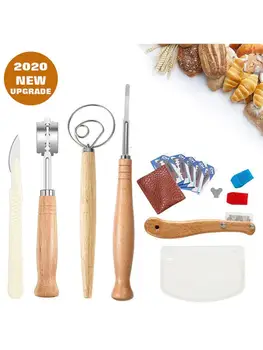 

Bread Lame Slashing Tool Set Premium Durable Stainless Steel Bread Scoring Tool With Leather Protective Cover Baking Supplies
