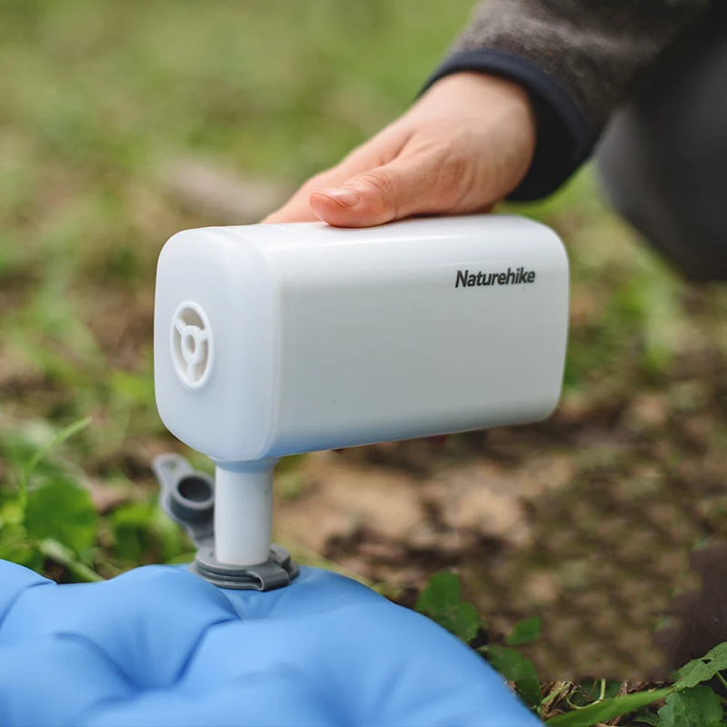Многофункциональный воздушный насос Naturehike 3 в 1 USB зарядка светодиодный