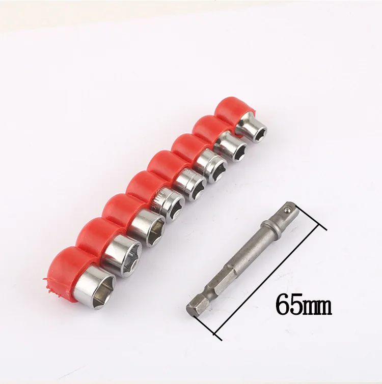 Hexagonal Shank Combination Sleeve Bit Sleeve Cordless Drill Supporting Accessories Bit Packaged Combination 5-12 Size Connectin