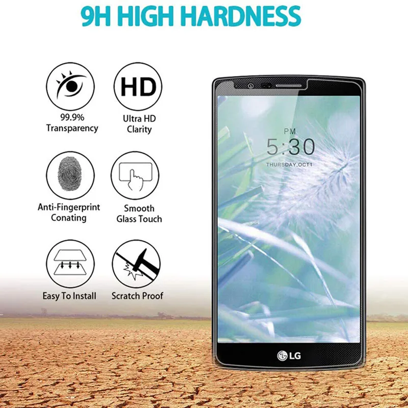 2 шт закаленное стекло для LG G4 защита экрана 9H 2.5D телефон на Защитное стекло для LG G4 H818 H815 H810 F500 VS999 стекло