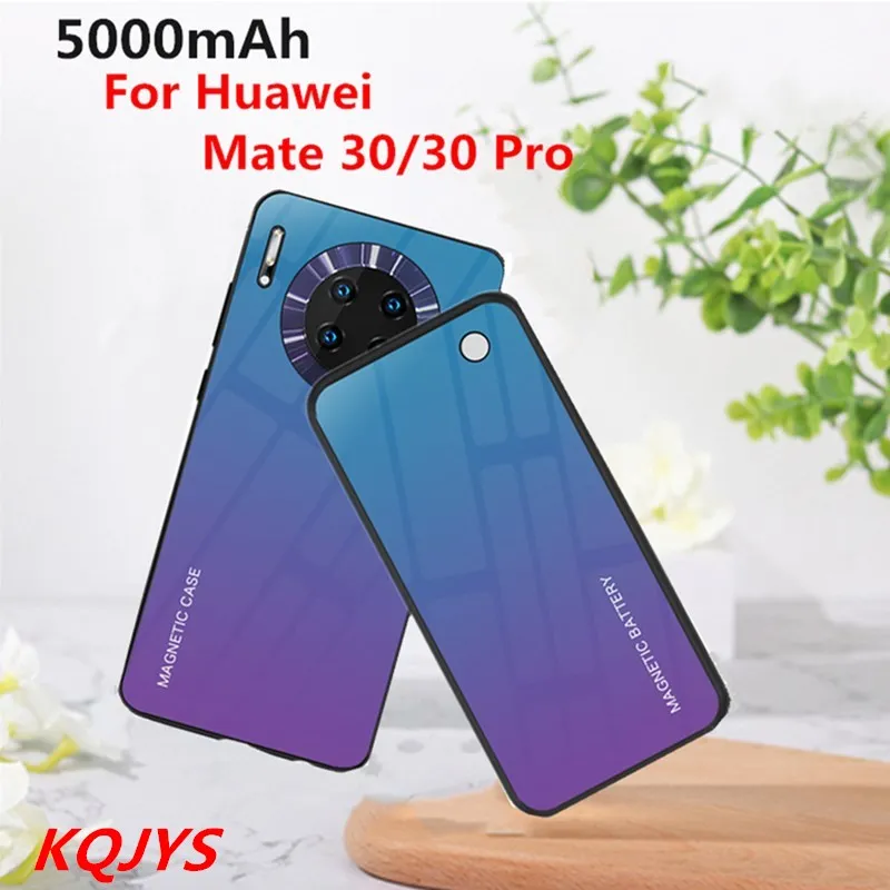 5000 мА/ч Магнитный аккумулятор, зарядное устройство, чехол для huawei mate 30, беспроводной зарядный аккумулятор, чехол для huawei mate 30 Pro, резервное копирование