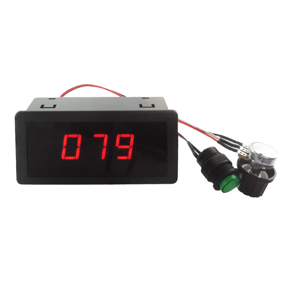 CCM5D DC6V до 30V переменное напряжение профессиональный черный PWM регулятор скорости двигателя легко наносится светодиодный дисплей прочный цифровой