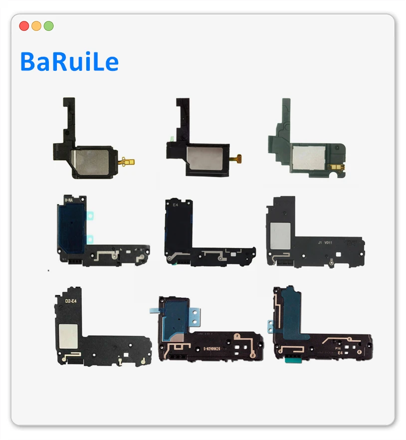 BaRuiLe 5 шт. Громкий динамик для Samsung Galaxy S6 S7 edge S8 S9 plus G920F G925F G930F G935F G950F G955F G960 звуковой