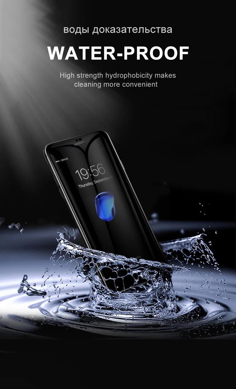5D закаленное Стекло для айфон 6 стекло Экран крышка пленки протектора защитное стекло на айфон 7 6s 8 plus X XS MAX XR