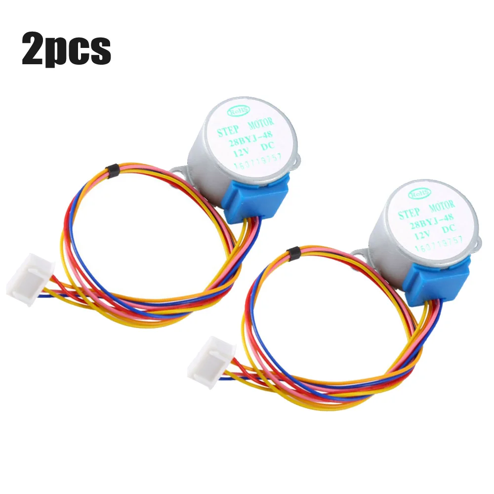 1/2/5/10pc 28BYJ-48 Valve Gear Stepper Motor DC 5V 12V 4 Phase Step Motor Module for air-conditioning shutters heating fans