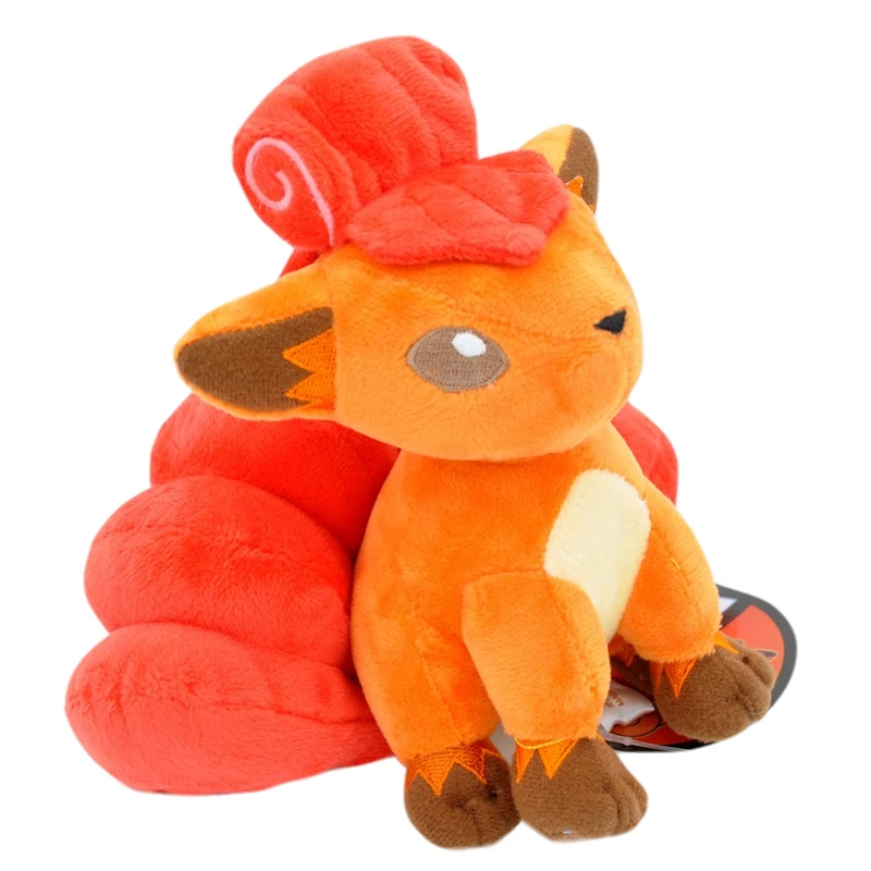 Vulpix 15cm 12-20 см Пикачу Плюшевые игрушки в плюше 12 стилей животных плюшевые куклы Mewtwo мягкие плюшевые игрушки для детей детские подарки - Цвет: Vulpix 15cm