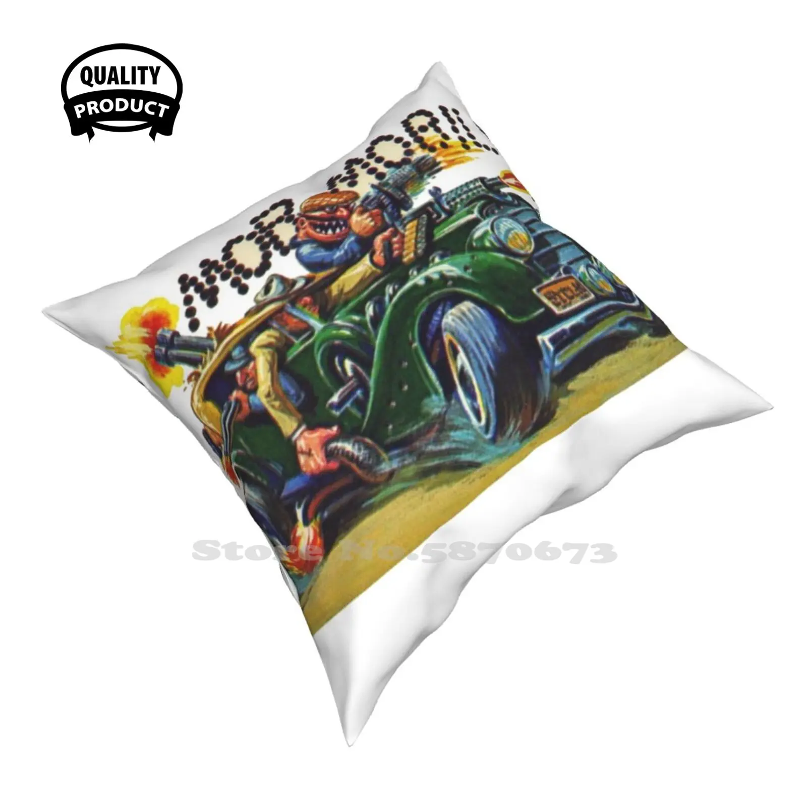 1980 Topps Ruote Strane Mob Mobile Home Sofa Car Waist Throw Federa Topps Ruote Strane Old School Rat Rod Hot Rod Mobster