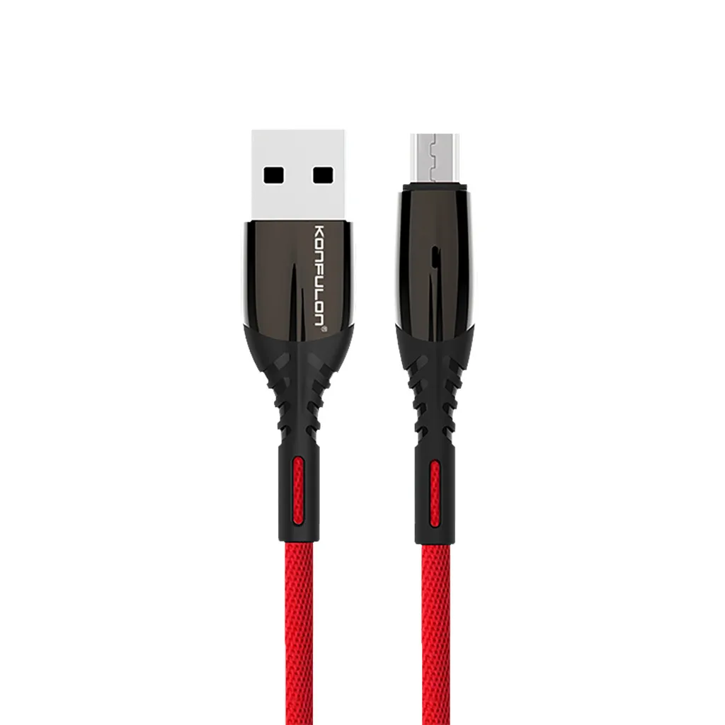 20 1 м Micro USB прочная линия передачи данных 2.4A высокоскоростное зарядное устройство для телефонов Android быстрая прямая поставка