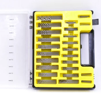 

Micro High Speed Steel Drill Bit Set Case 200*160*35mm Home Workshop Power Tool