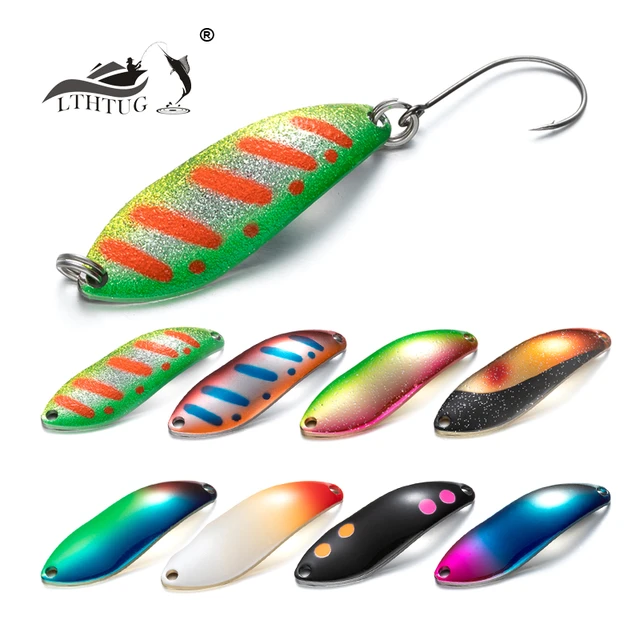 Trout Season Mdversatile Trout Lure 3.8g Copper Spoon Bait For