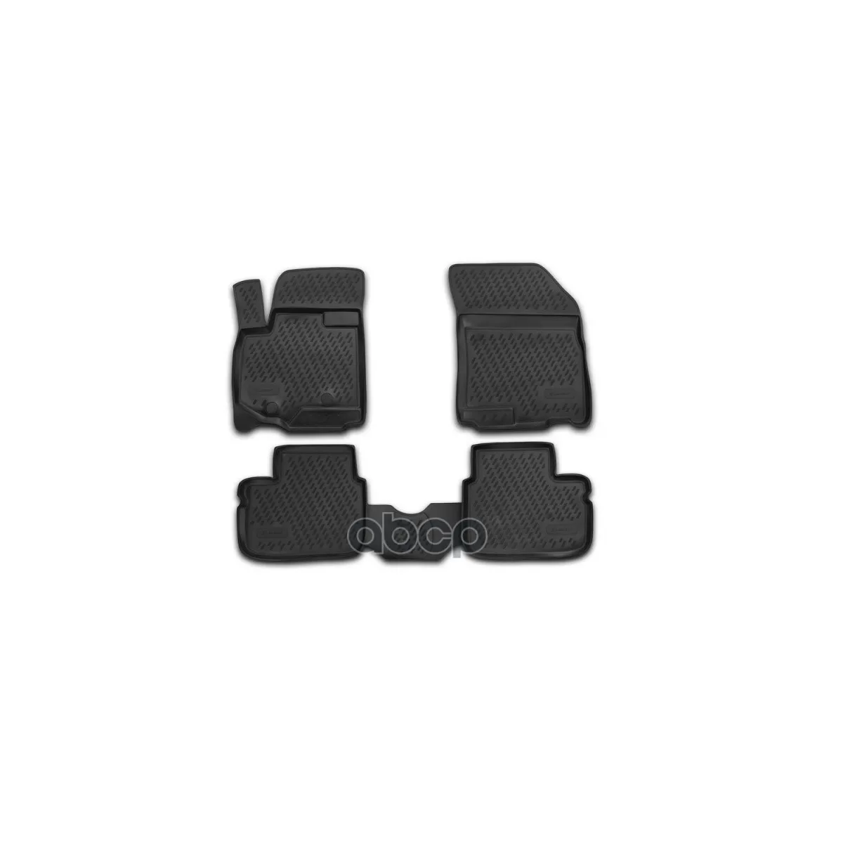 Коврики В Салон Suzuki Sx4, 2010- 2013, 4 Шт.(Полиуретан) ELEMENT арт. CARSZK00003