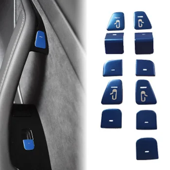 

Trim Switch Button Sticker Plastic Decor 1 Set Window Lift Door Luxury