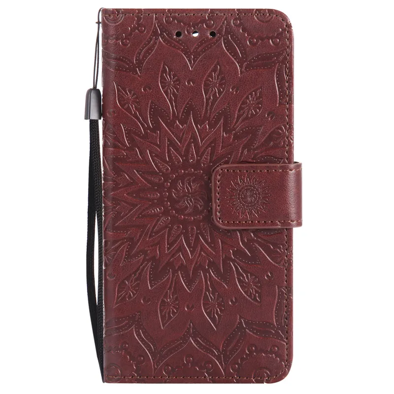 Brown Чехол для samsung Galaxy S8 S3 S4 S5 mini S6 S7 edge Plus, Роскошный кожаный флип-чехол, чехол-кошелек для samsung G360P G530H I9060 - Цвет: Brown