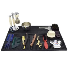 Silicone Heat Resistant Mat Anti-heat Mats for Hair Straightener Curling Iron Hair Styling Accessories Flat Iron Travel Case