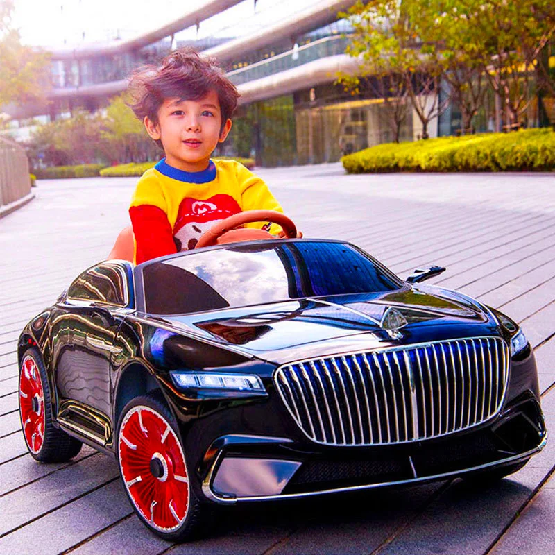 

Children Off-road Electric Car Dual-drive Four-wheeled Remote Control Vehicle Battery Traffic Gifts Kids Baby Outdoor Riding Toy