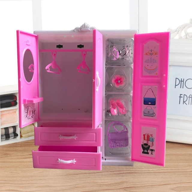 Barbie Clothes Closet Best Ultimate Doll Clothing Wardrobe Storage Organizer  Toy