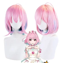 

Game The Idolm Cinderella Girls - Yumemi Riamu Cosplay Wig Girl Short Straight Synthetic Anime Game Cosplay Costume Wig