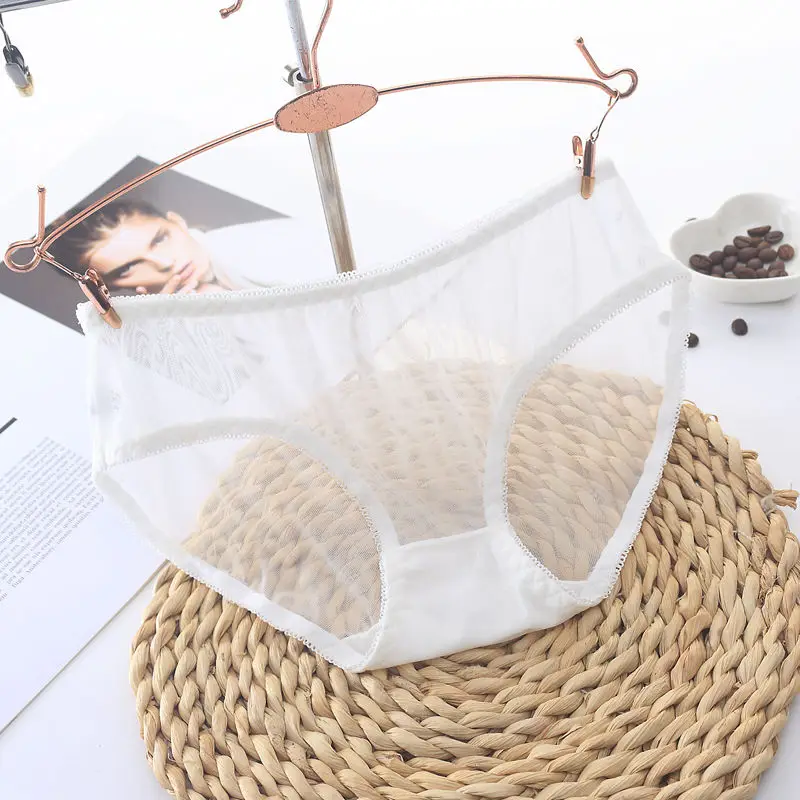 Women's panties Sexy Women's Lingerie Seamless See-Through Underwear Comfortable Female Briefs Intimate Panties for Girls Women - 3