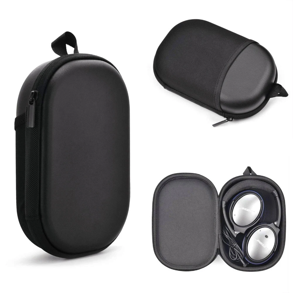 Чехол для наушников, сумка для BOSE QC15 QC25 QC35, портативная гарнитура для хранения, для путешествий, защитная крышка для наушников, Жесткий Чехол для переноски
