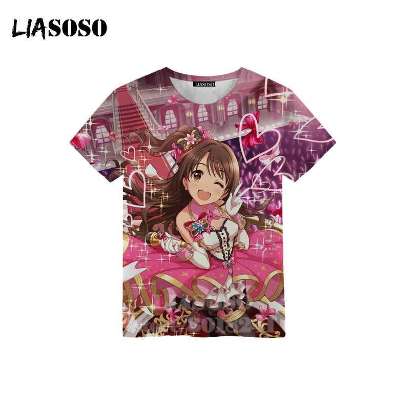 Children Shibuya Rin Sweatshirt 3D Print Anime Idol Master Cinderella Girl T Shirt Kids Boy Girl Top Baby Teens Pullover B173