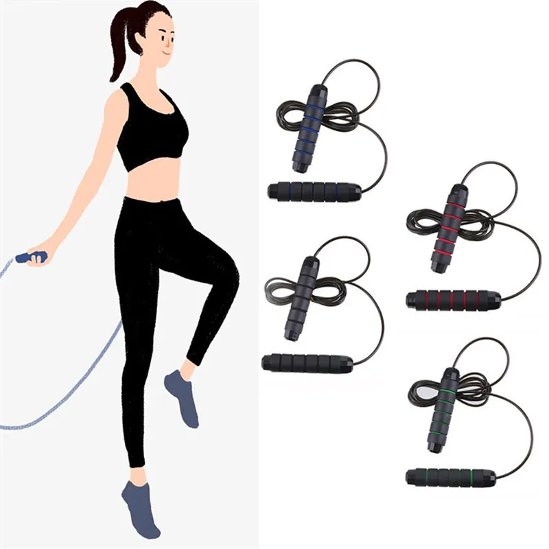 Aerobic Exercise Jumping Rope Training Adjustable Bearing proof Durable Tendon Free Gym Fitness