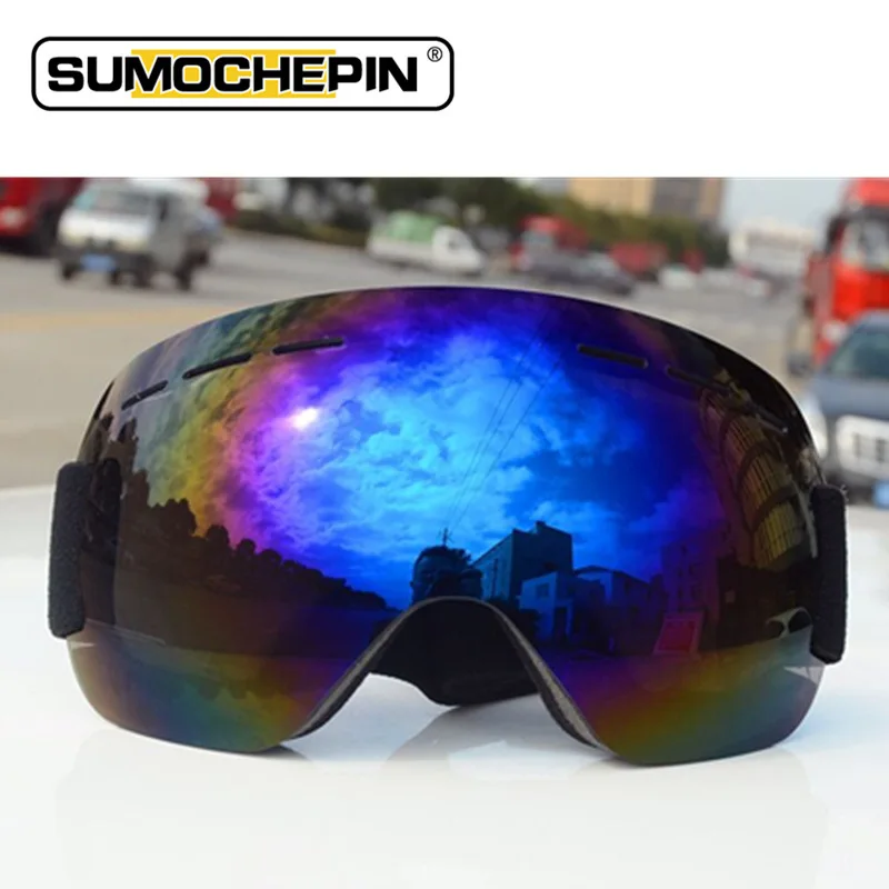 Мото rcycle очки okulary dirt bike Gafas лыжные очки UV400 двухслойные анти-противотуманные защитные moto cross очки с держателем линз de moto