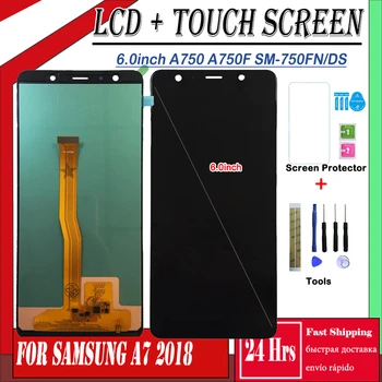 

6.0'' 5.8'' TFT LCD For Samsung Galaxy A7 2018 Display SM-A750F A750F A750 LCD Display Touch Screen Digitizer Replacement Parts