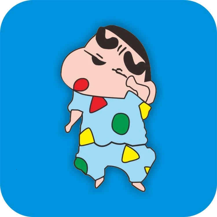 Японский комикс ветер Crayon Shin Chan значок брошь оптом значки детские подарки аксессуары для одежды