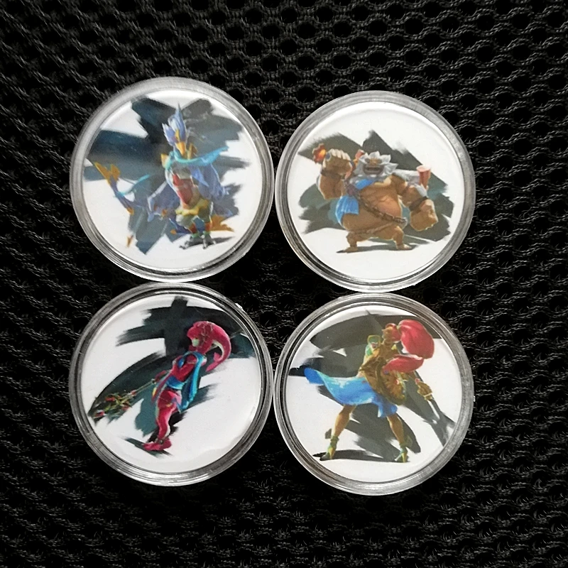 24 шт./компл. Zelda Дыхание дикой природы игра коллекция монет Amiibo NFC соединение карточки пробуждения Марио NS переключатель wii U Быстрая