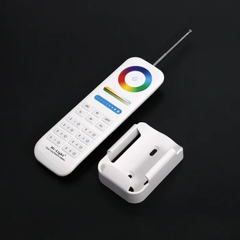 

Miboxer LED 2.4G full function remote controller 433mHz long distance controllanle with ANTFUT086 8 group division RGB+CCT