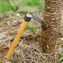 Мини ручные инструменты деревянная ручка мотыга экскаватор инструмент стали сельскохозяйственные инструменты посадки овощей сад земледелие