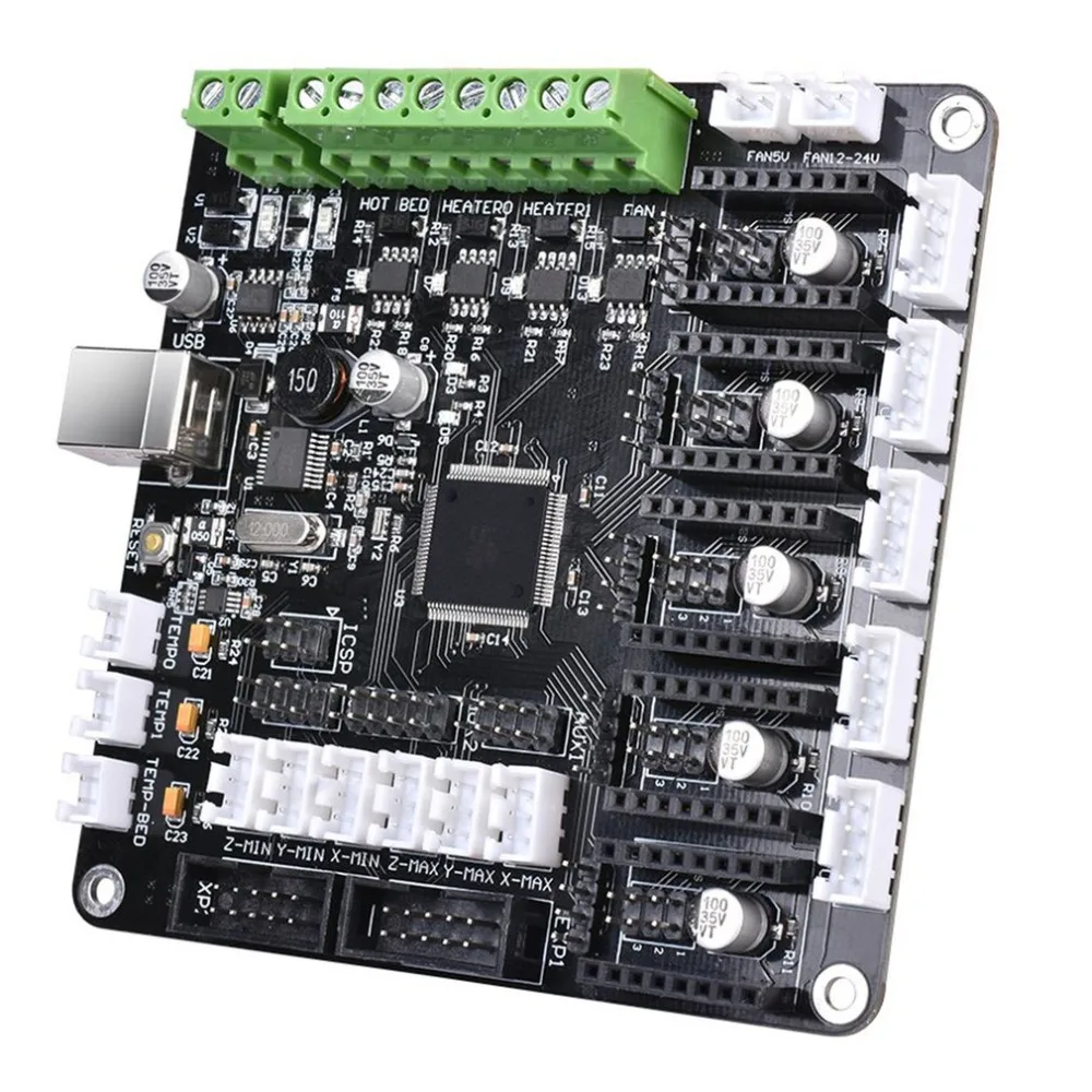 KFB3.0 3D плата управления совместимый Ramps1.4/MEGA2560/A4988/DRV8825/TMC2100 Драйвер шагового двигателя для 3D-принтера KOSSEL
