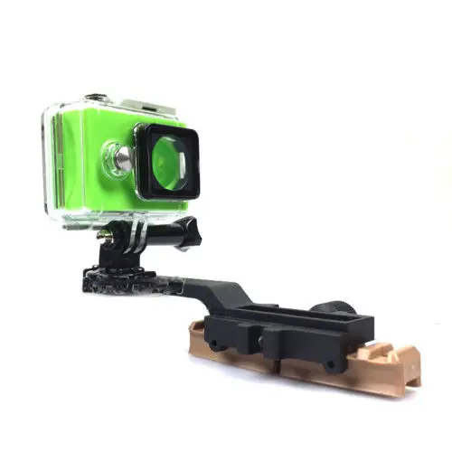 Открытый охотничий тактический 20 мм рейку адаптер для Gopro спортивной камеры