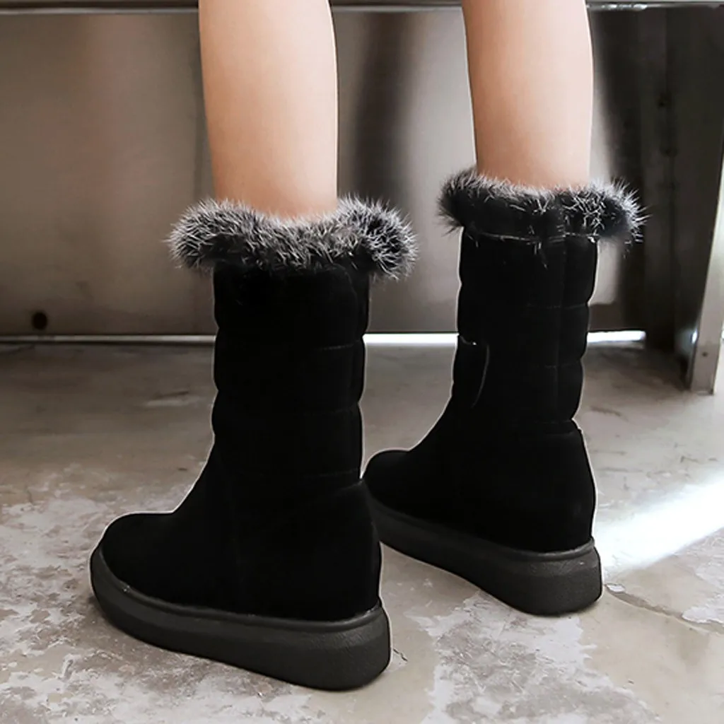 New Winter Boots Women Short Plush Warm Winter Smart Battery Heating Up Booties Slip-On Shoes Women Warm Lace-Up Boot