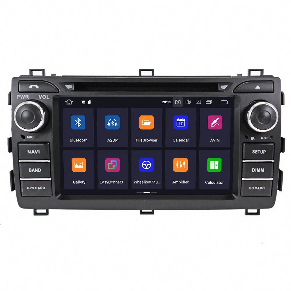 PX6 4+ 64 Android 9,0 автомобильный стерео Мультимедийный dvd-плеер gps для Toyota Auris 2013 радио gps Navi аудио головное устройство карта