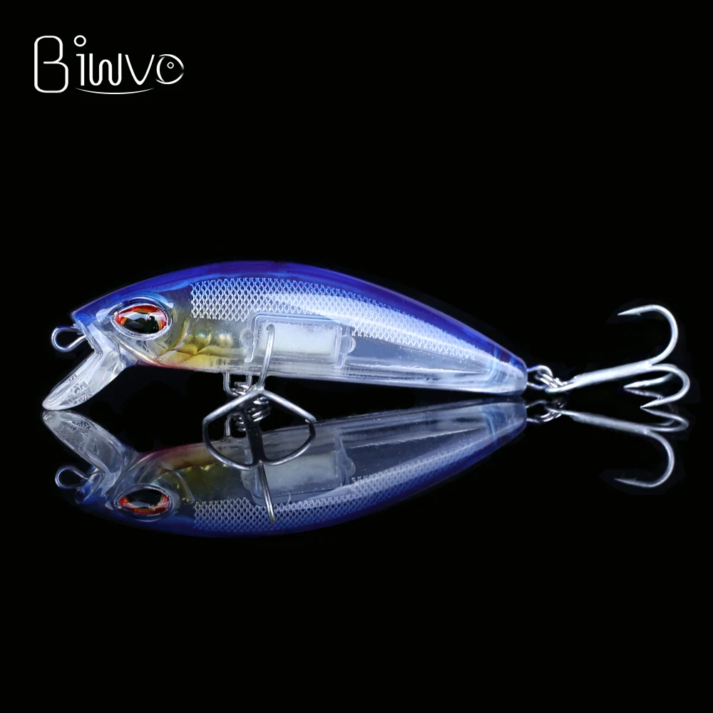 Biwvo Swimbait рыболовные приманки жесткий гольян воблер кальмар Металл зима Спиннербейт Товары для рыбалки морской лед Воблер для троллинга
