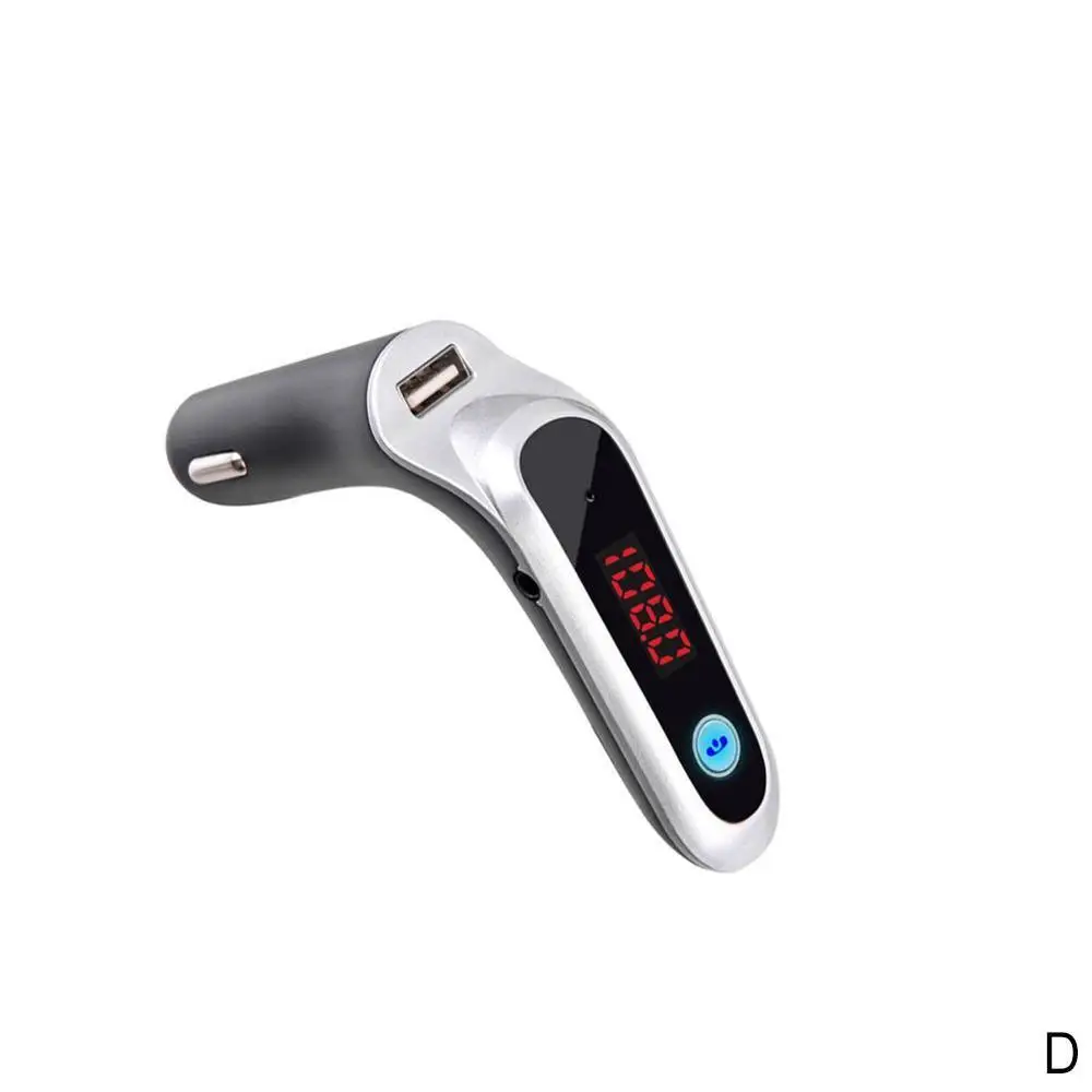 Красный USB TF карта Поддержка зарядного устройства комплект беспроводной связи bluetooth для автомобиля ЖК-дисплей Hands-Free fm-передатчик MP3 музыкальный плеер Мобильные Телефоны Планшеты Dsp - Название цвета: Красный