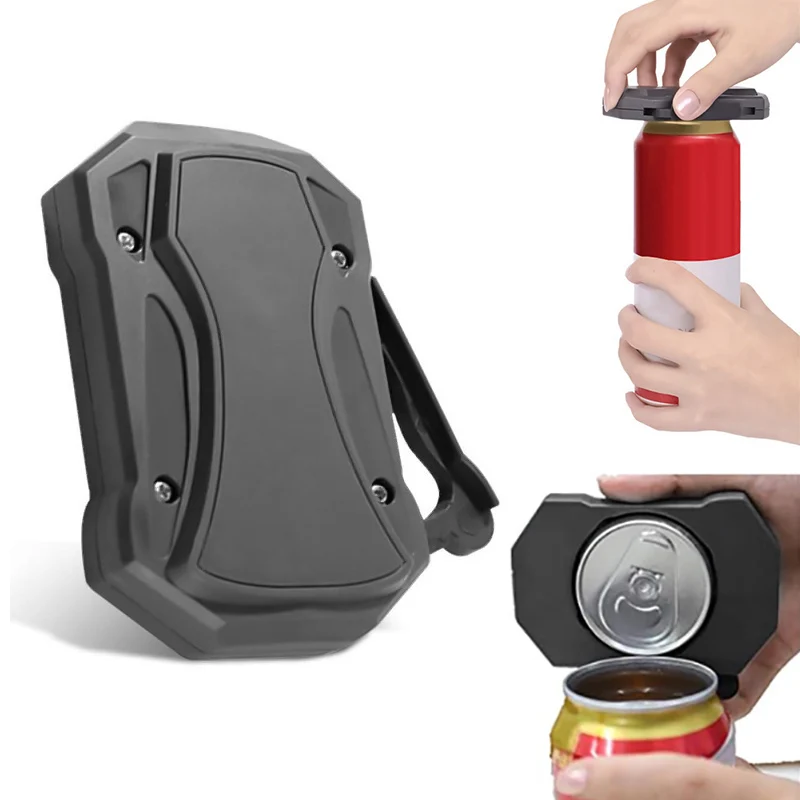 

Go Swing Universal Topless Can Opener Ez-Drink Opener Drink Opener Manual Can Opener Goswing Bottle Opener Outdoor Tools