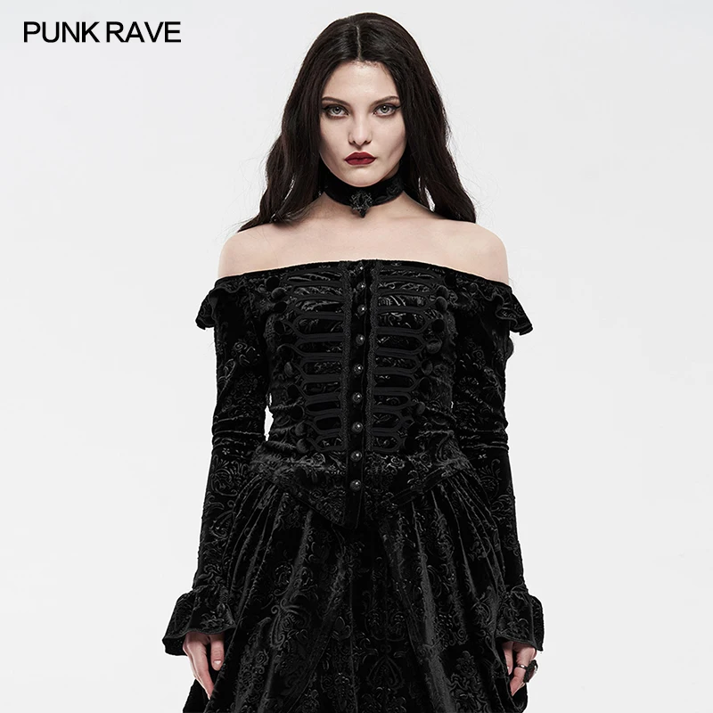 PUNK RAVE Women's Victoria Royal Palace Velvet