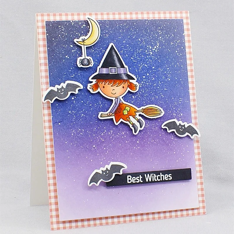 2019 3D New Layer Metal Cutting Dies and In Scrapbooking For Paper Making Halloween Best Witches Embossing Frame Card Stamps Set | Дом и сад