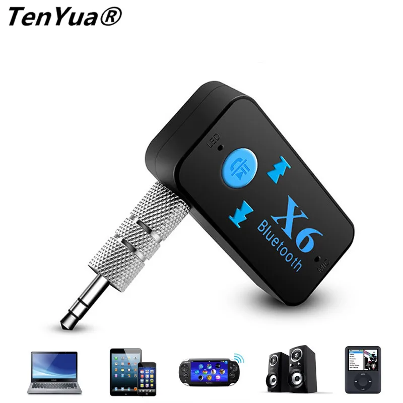 Беспроводной Bluetooth 4 0 адаптер 3 в 1 USB приемник 5 мм аудиоразъем TF кардридер