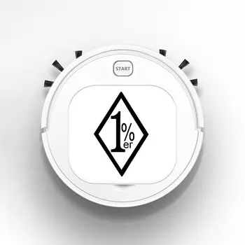 

Smart Robot Vacuum Cleaner Rechargeable USB Auto Sweeping Mop Clean Robot Sweeping Cleaner 1%ER One Percent Outlaw Biker Funny