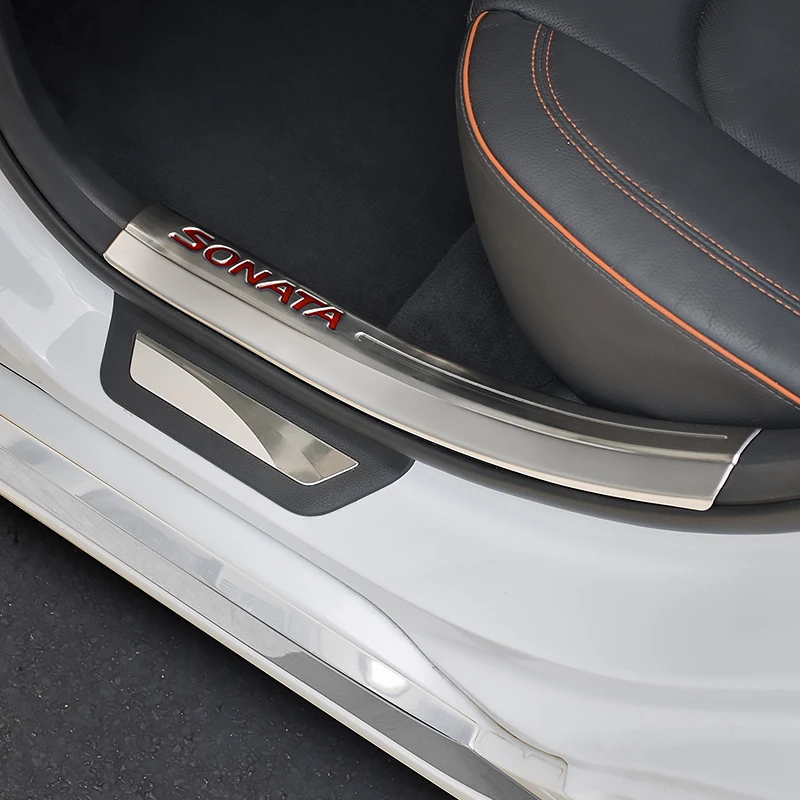 Применим к модификации hyundai Sonata nine приветственная педаль, Sonata nine специальная приветственная педаль отделка края двери